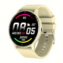 Smartwatch para Mulheres e Homens, Tela Touch de 3,25 cm com Mensagens, Atender/Fazer Chamadas, Monitoramento do Sono, 100+ Modos Esportivos, Pedômetro Desportivo, Alertas Informativas, Compatível iPhone Android Smartbands Fitness Watch Presente Ideal Par