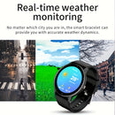 Smartwatch para Mulheres e Homens, Tela Touch de 3,25 cm com Mensagens, Atender/Fazer Chamadas, Monitoramento do Sono, 100+ Modos Esportivos, Pedômetro Desportivo, Alertas Informativas, Compatível iPhone Android Smartbands Fitness Watch Presente Ideal Par