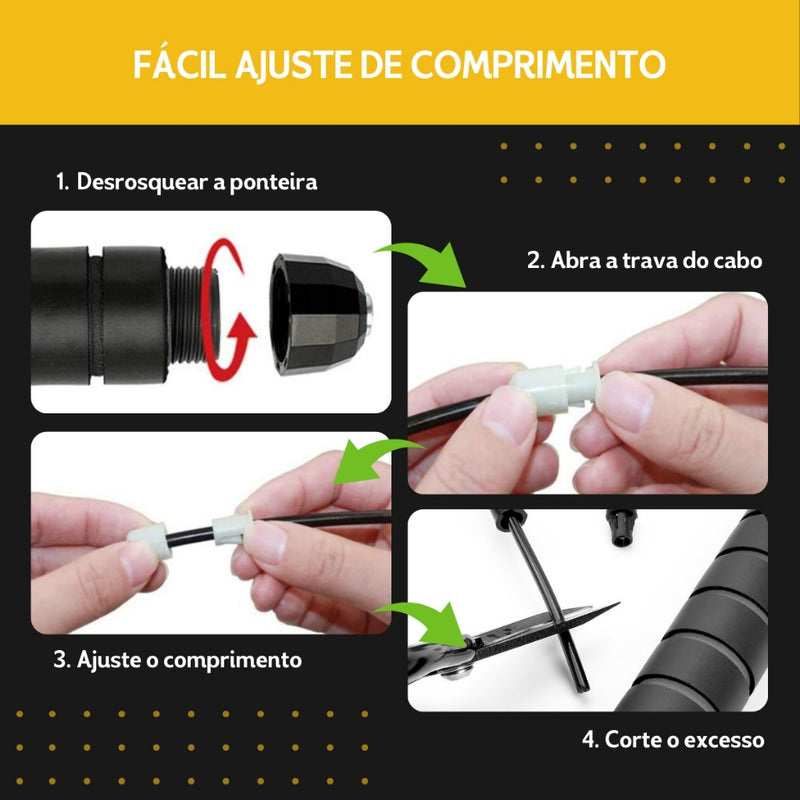 Corda de Pular Crossfit Profissional 3M - NL
